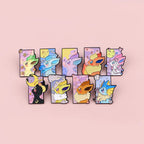 Cute Anime Game Enamel Pin Cool Monster Animal Brooches Woman Men Backpack Accessories Bags Badge Lapel Jewelry Gift for Fans