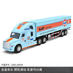 1:64 Diecast Truck Model – Alloy Container Vehicle Collectible