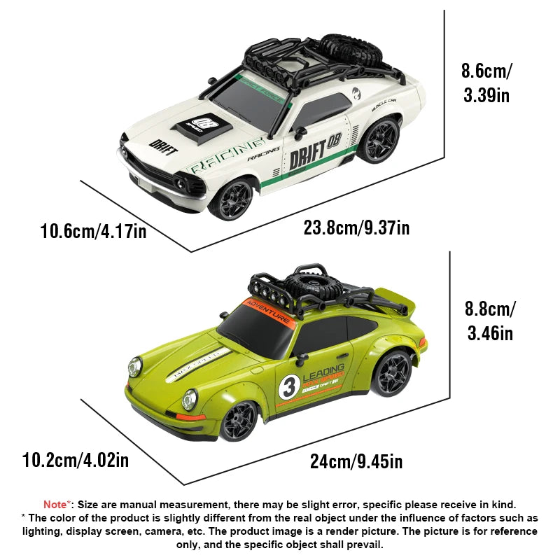 RC Drift Car 1:18 – Remote Control Racing Car with Lights