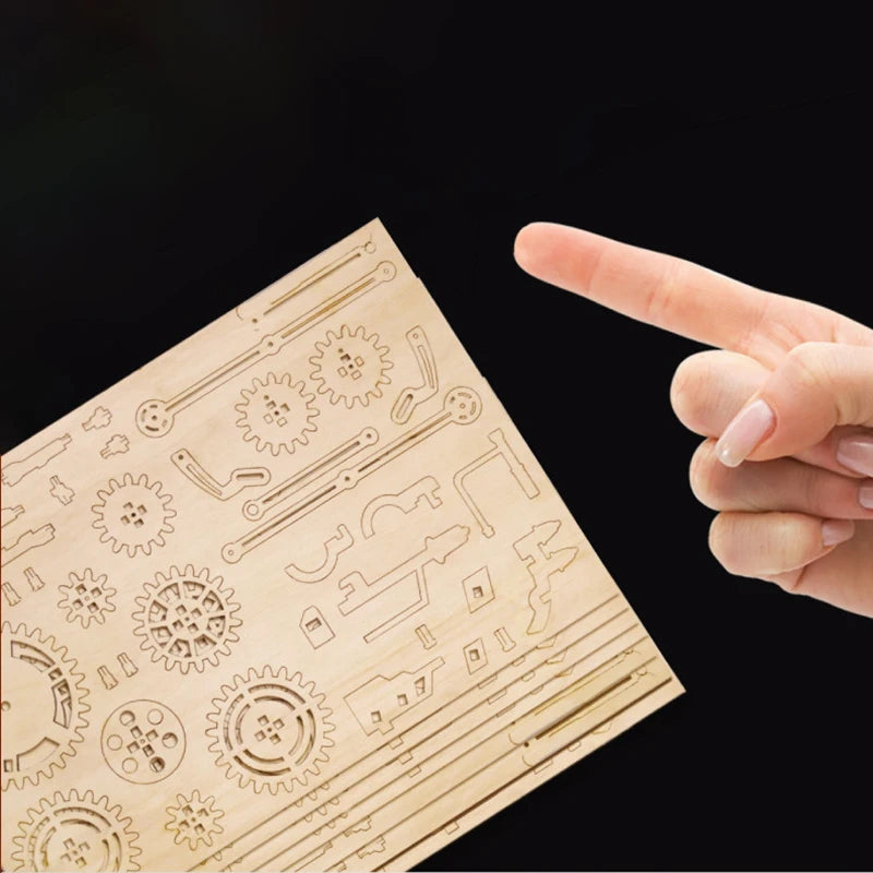3D Wooden Puzzle – DIY Car Model Kit