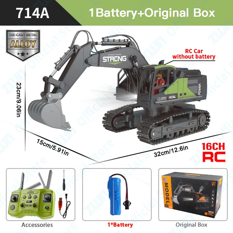 RC Excavator Dump Truck – Remote Control Vehicle