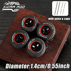 1:64 Model Car Wheels – Off-Road Rivet Tire Set