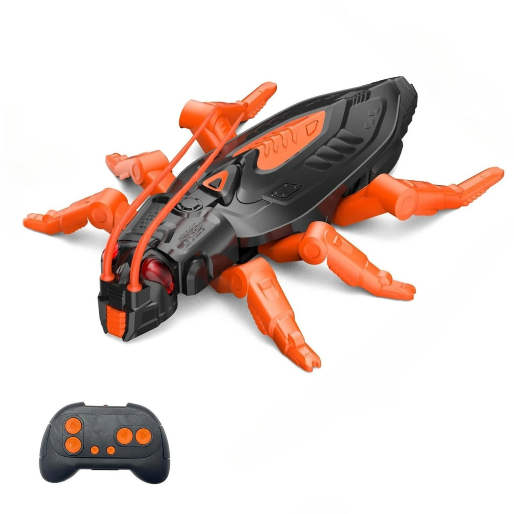 RC Wall-climbing Gecko Lizard Cockroach Red-eye Lights Electric Remote Control 2.4GHz Animal Car Children's Halloween Toy Gifts