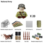 Army Building Blocks Set – Soldier & Military Construction Toy