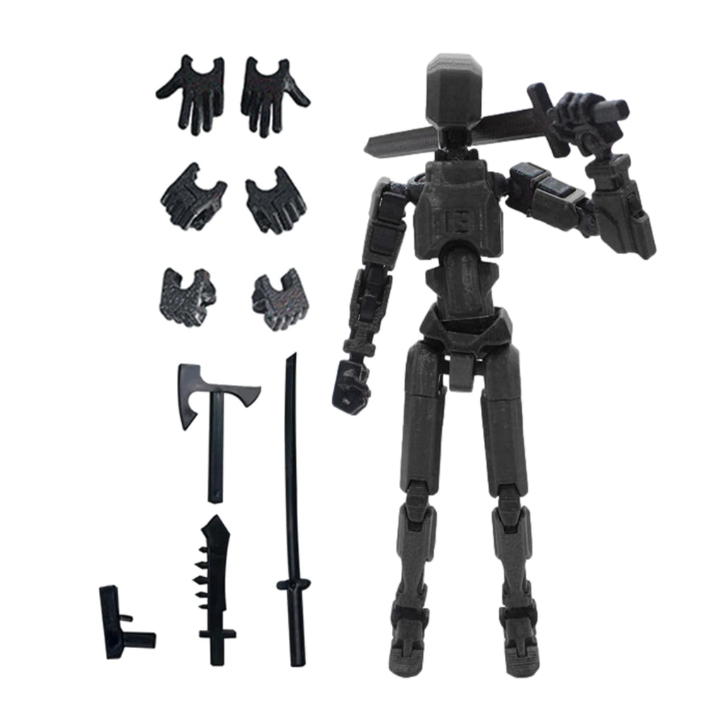 Transforming Robot Action Figure – Multi-Joint Toy