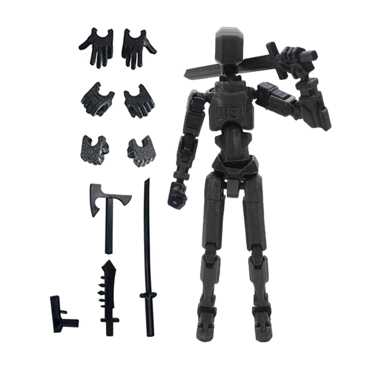 Transforming Robot Action Figure – Multi-Joint Toy