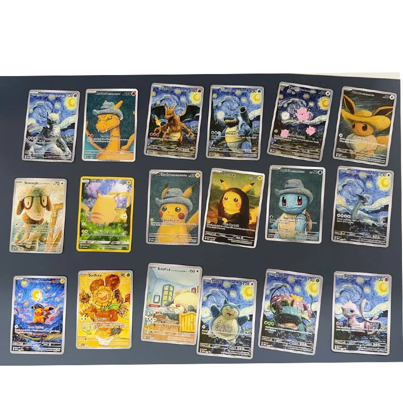 Anime Trading Cards – 18-Piece Collectible Signature Card Set