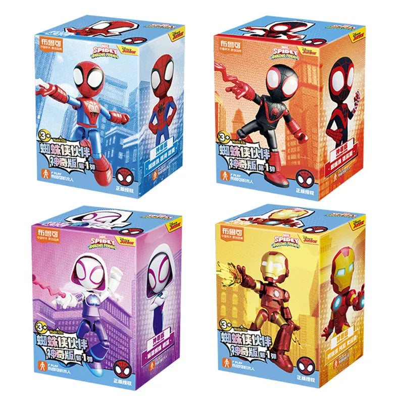Superhero Building Blocks – 12cm Collectible Figure Set