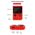 Retro Game Console – Portable Handheld with 400 Games