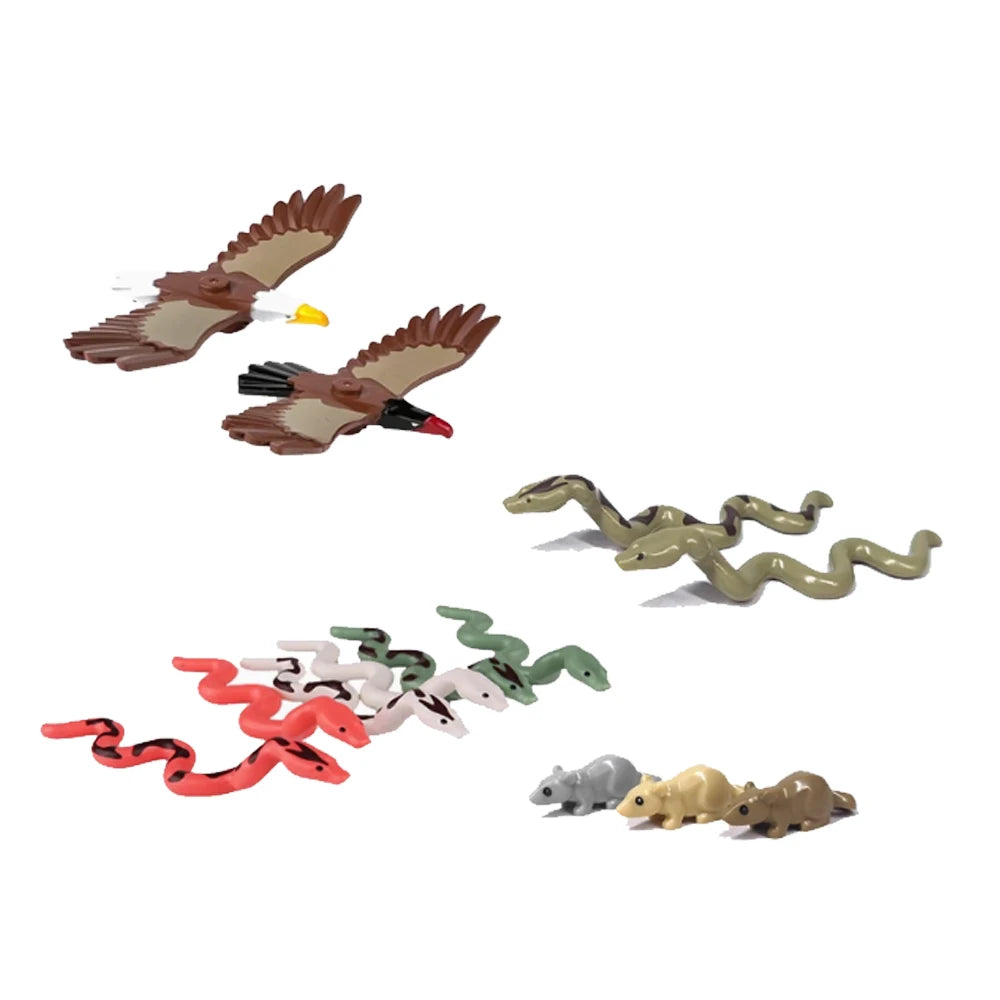 Animal Building Blocks – Mini Wildlife Set