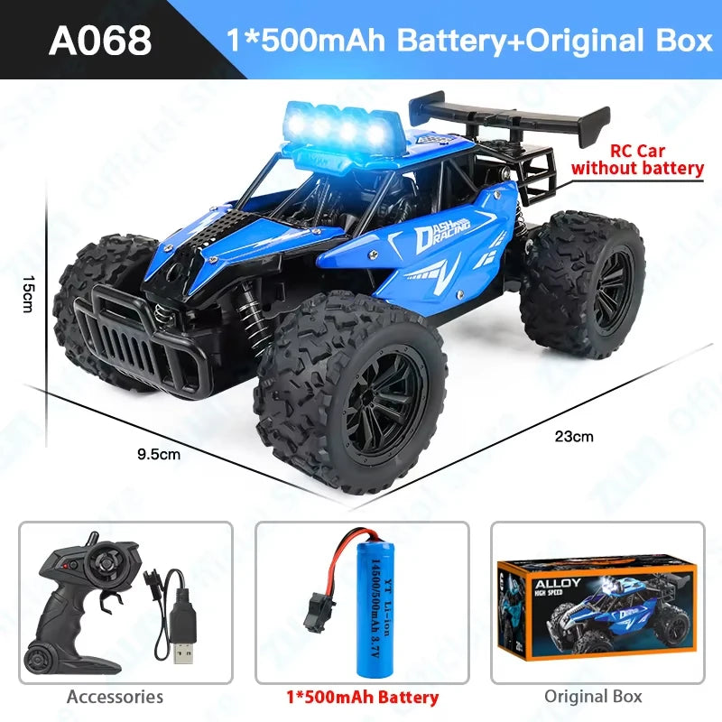 RC Off-Road Car –  Remote Control  with LED