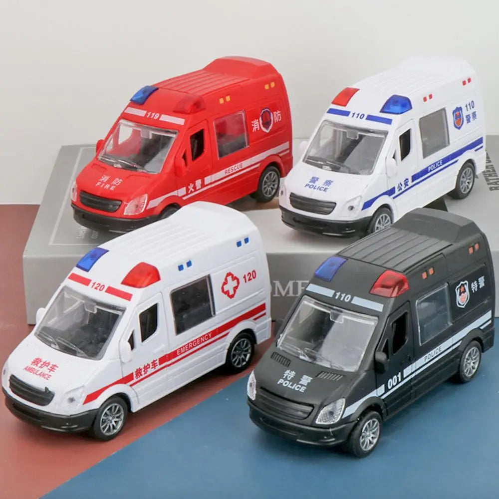 Diecast Emergency Vehicle – Police, Fire Truck & Ambulance