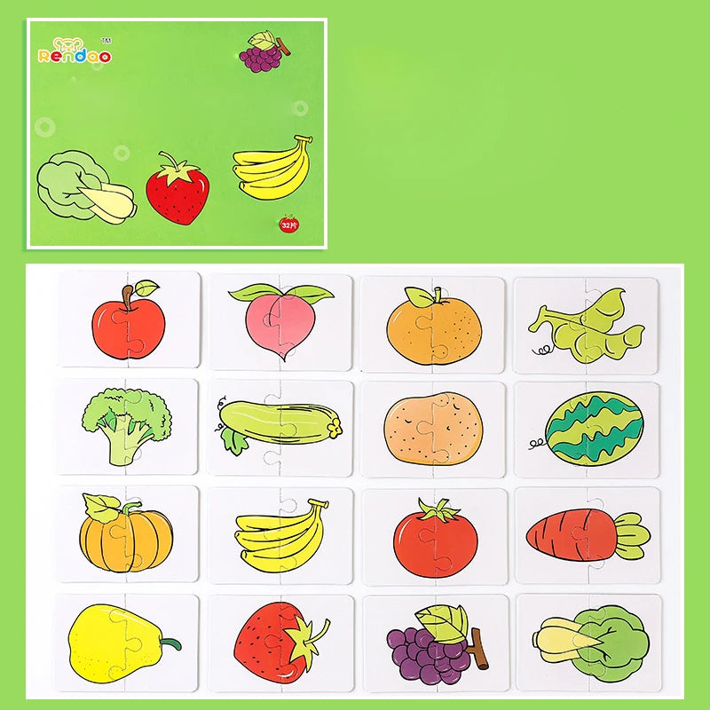 Wooden Shape Sorting Toy – Montessori Color Matching Puzzle