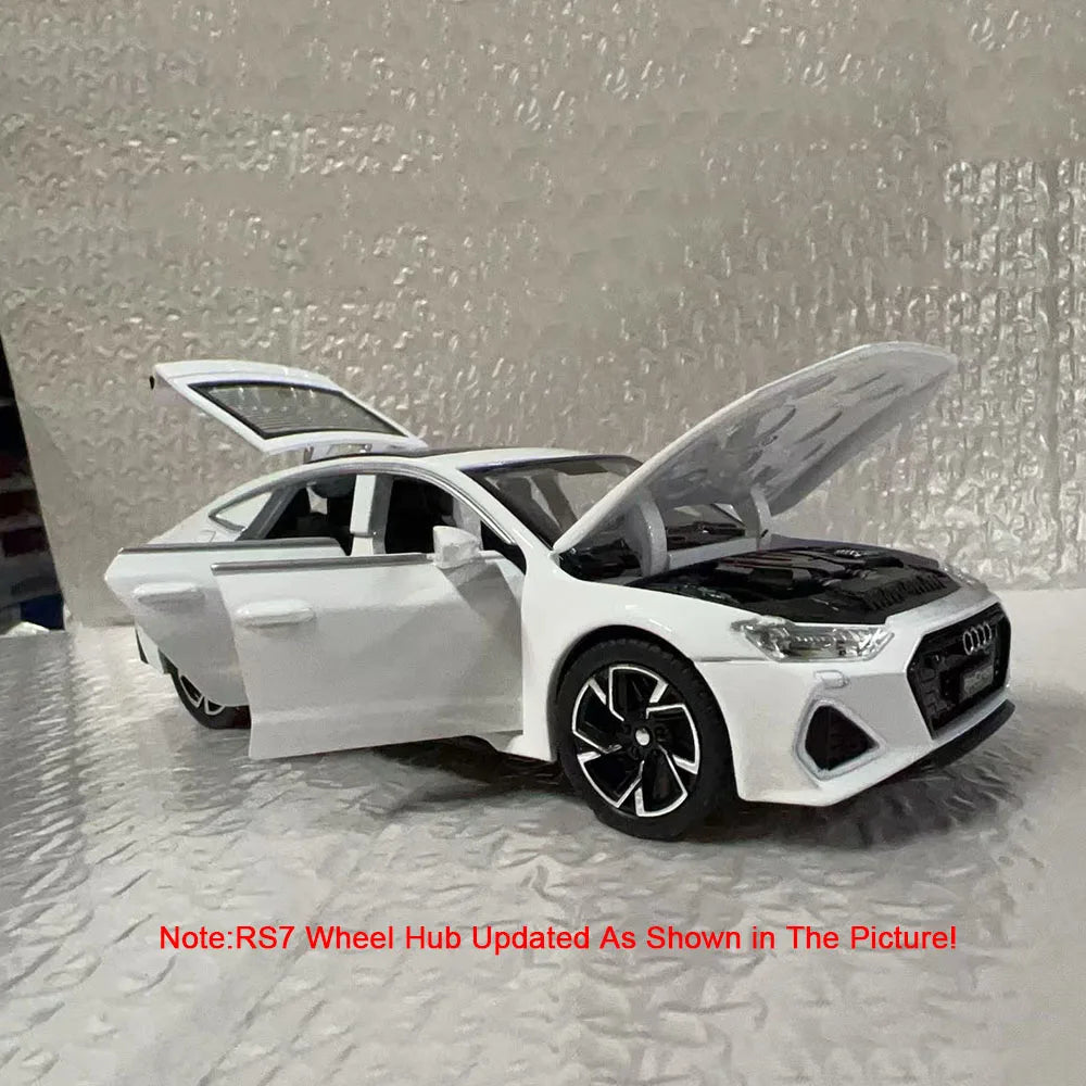 Diecast Sports Car – 1:32 Alloy Pull-Back Toy