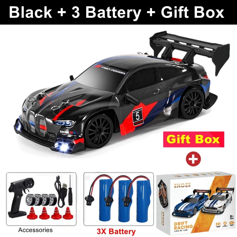 RC Drift Car 1:24 4WD Remote Control Racing Car