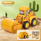 Construction Vehicle Toy – Excavator & Bulldozer Model