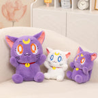 Japan Anime Sailor Moon Plush Cat Toys Kitten Stuffed Doll Girlish Kawaii Room Decor Stuffed Kawaii Gifts For Girlfriend