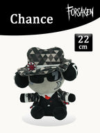 TreasuringU New 30cm Chance Plush Toys Cute Cartoon Rabbits Stuffed Dolls Slasher Game Plushie For Boy Girl Birthday Gifts