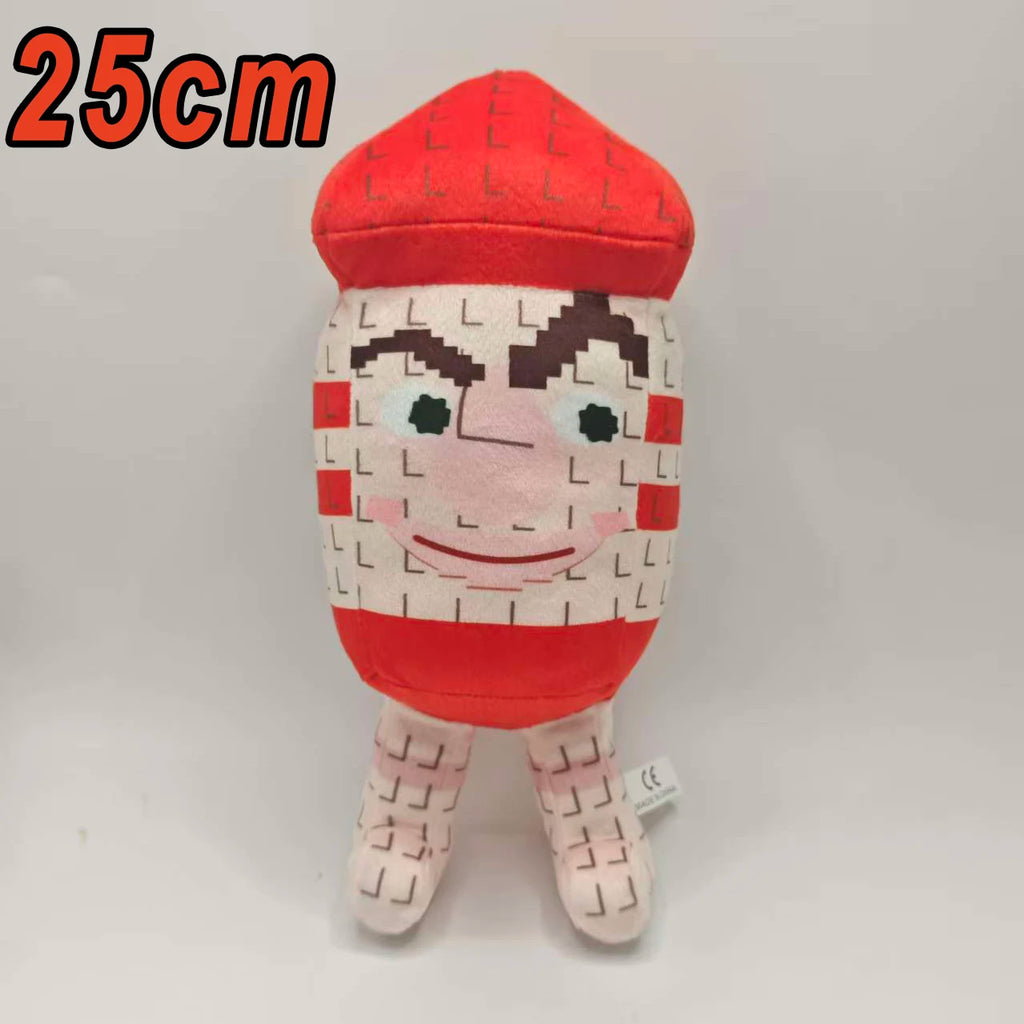 Strawberry Elephant Plush Toy Soft Character Stuffed Doll