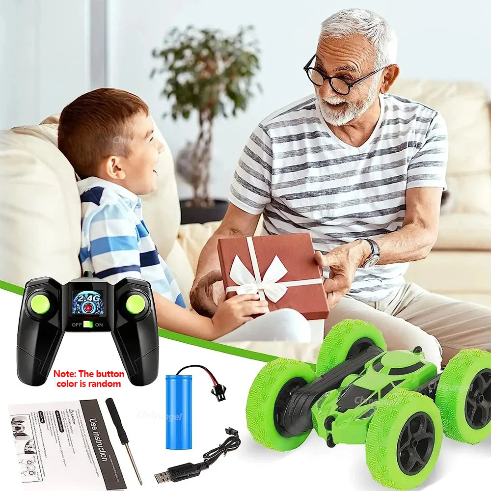 RC Stunt Car – 2.4G Double-Sided Flip