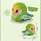 Parrot Building Blocks – Colorful Micro 3D Model Kit