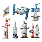 Space Rocket Building Blocks – Manned Spacecraft Model Kit