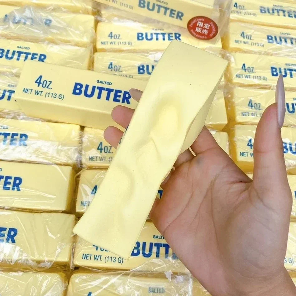Butter Stick Squishy Toy – Slow Rising Squeeze Fidget