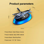 Solar Car Air Freshener – Rotating Diffuser