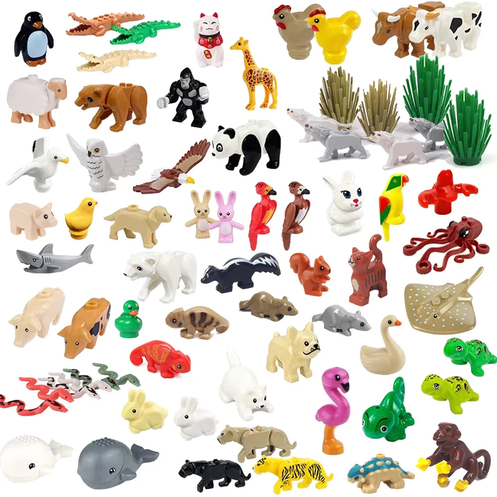 Animal Building Blocks – Mini Wildlife Set