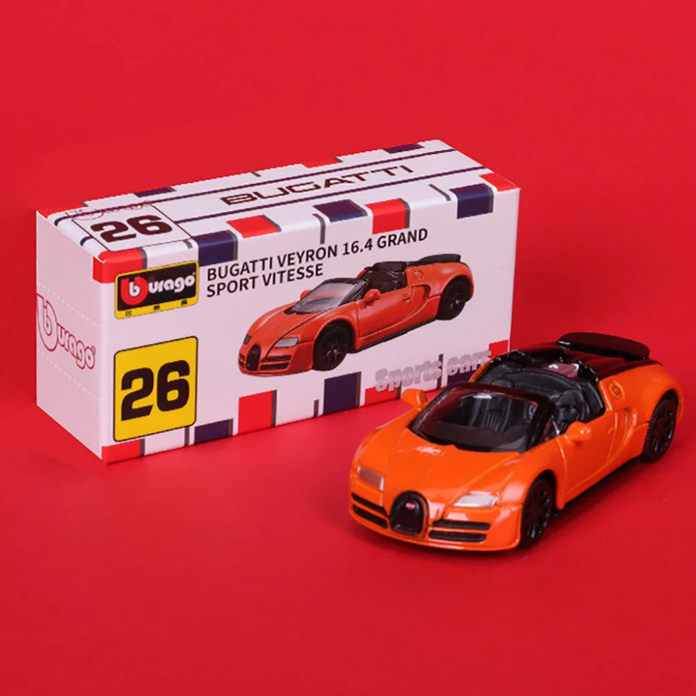 Diecast Car Model 1:64 Scale Metal Collectible Toy