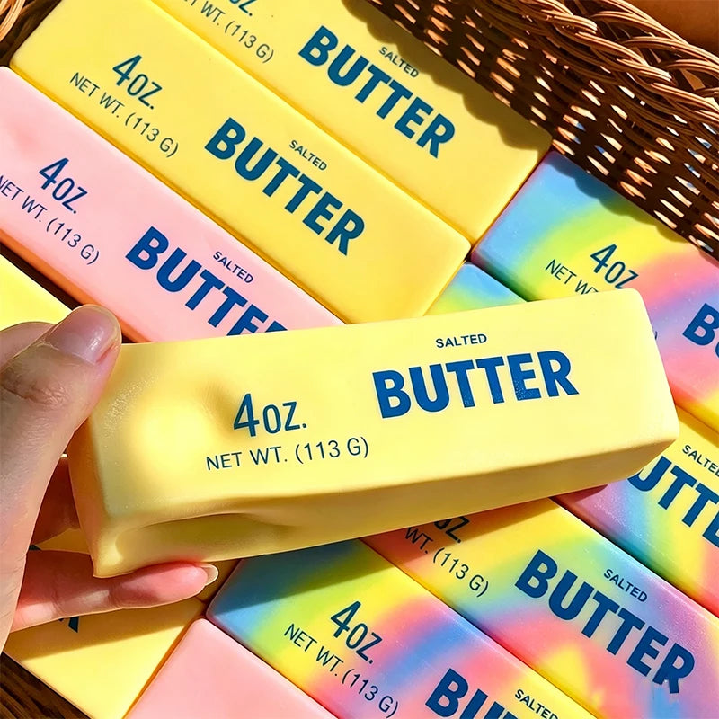 Butter Stick Fidget Toy – Slow Rebound Squishy Squeeze Ball