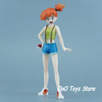 13-15cm Anime Pokemen Figure Brock Ash Ketchum Misty Action Figures Pvc Collection Model Toys for Gifts