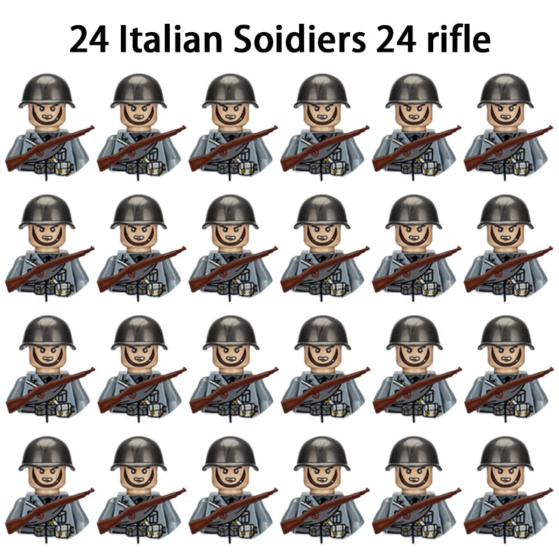 Army Building Blocks Set – Soldier & Military Construction Toy