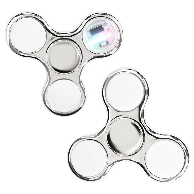 LED Glow Fidget Spinner – Light Up Gyro Toy