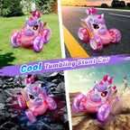 Unicorn RC Car 4WD 360° Rotating Stunt Remote Control Car