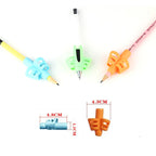 Pencil Grips for Kids – Soft Two-Finger Writing Grip 3-Pack