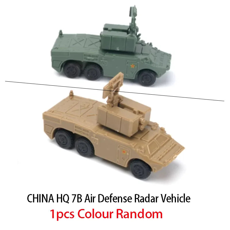 Tank Model Kit – 1:144 Scale Military Vehicle Set