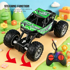 Remote Control Off-Road Car with Lights 4-Way RC Climbing Toy