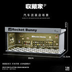 1:64 Model Car Parking Garage – Miniature Display Scene