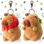 Capybara Plush Toy – Kawaii Fluffy Stuffed Animal