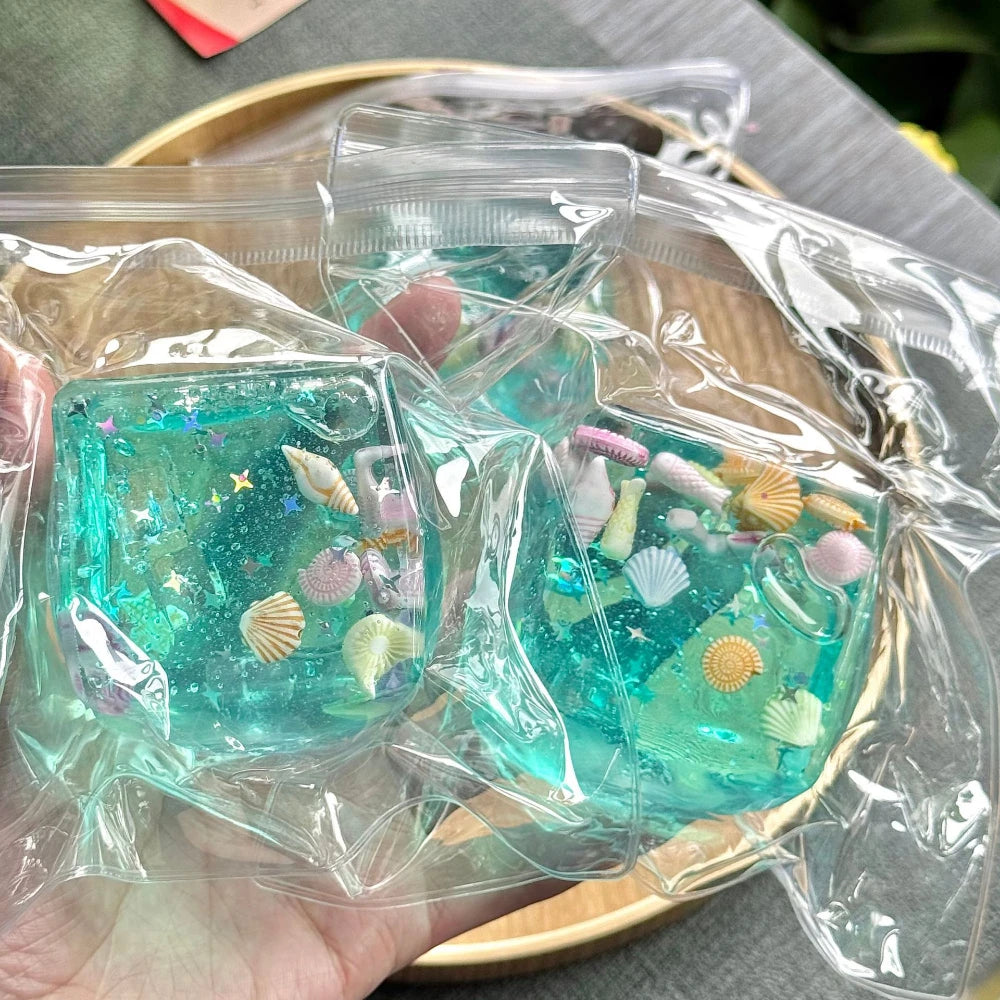 Ocean Squishy Stress Ball – Slow Rise Sensory Fidget Toy