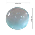 Blue Maltose Squishy Toy – Transparent Mochi Fidget Ball