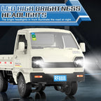 RC Drift Truck 1:18 with LED Lights, Remote Control Climbing Car