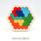 Wooden Puzzle – Tangram Brain Teaser