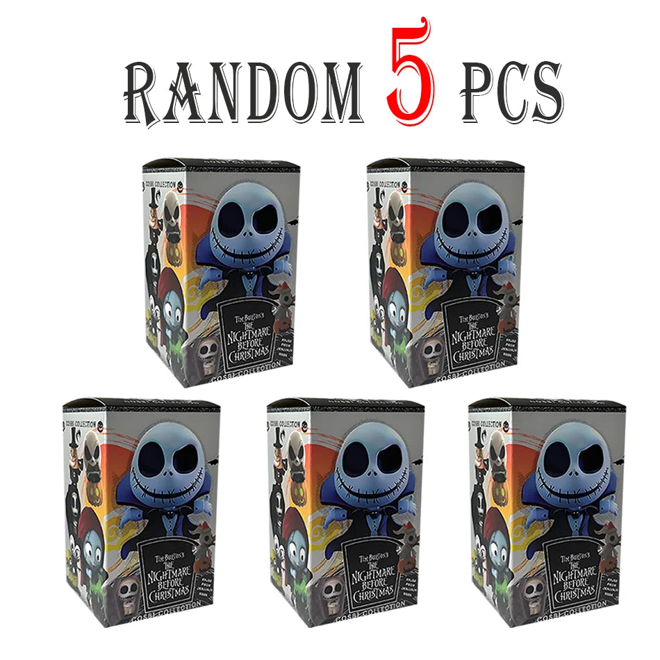 The Nightmare Before Christmas Blind Box Hot Figures Jack Sally Cosbi Collectible Figurine Doll Friend Birthday/Christmas Gifts
