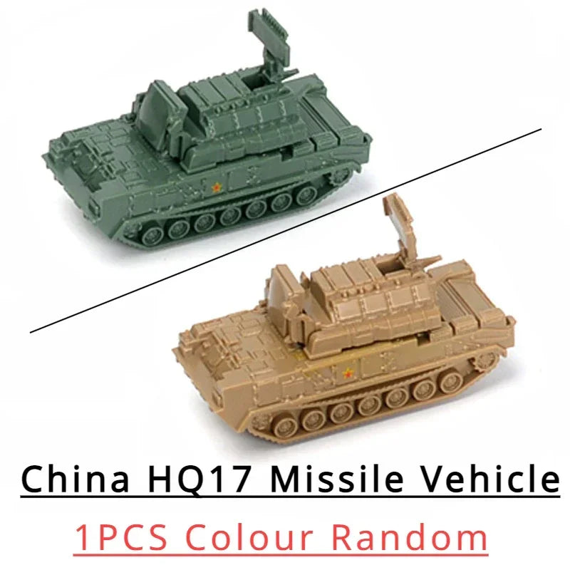 Tank Model Kit – 1:144 Scale Military Vehicle Set