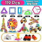 Magnetic Blocks for Kids – Creative Building Construction Set