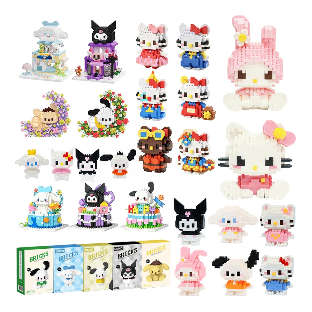 Building Block Figures – Mini Cartoon Set