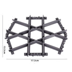 Train Track Building Blocks – Flexible DIY Railway Set