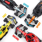 Diecast Racing Car – 1:43 Metal Formula Pullback Toy Car